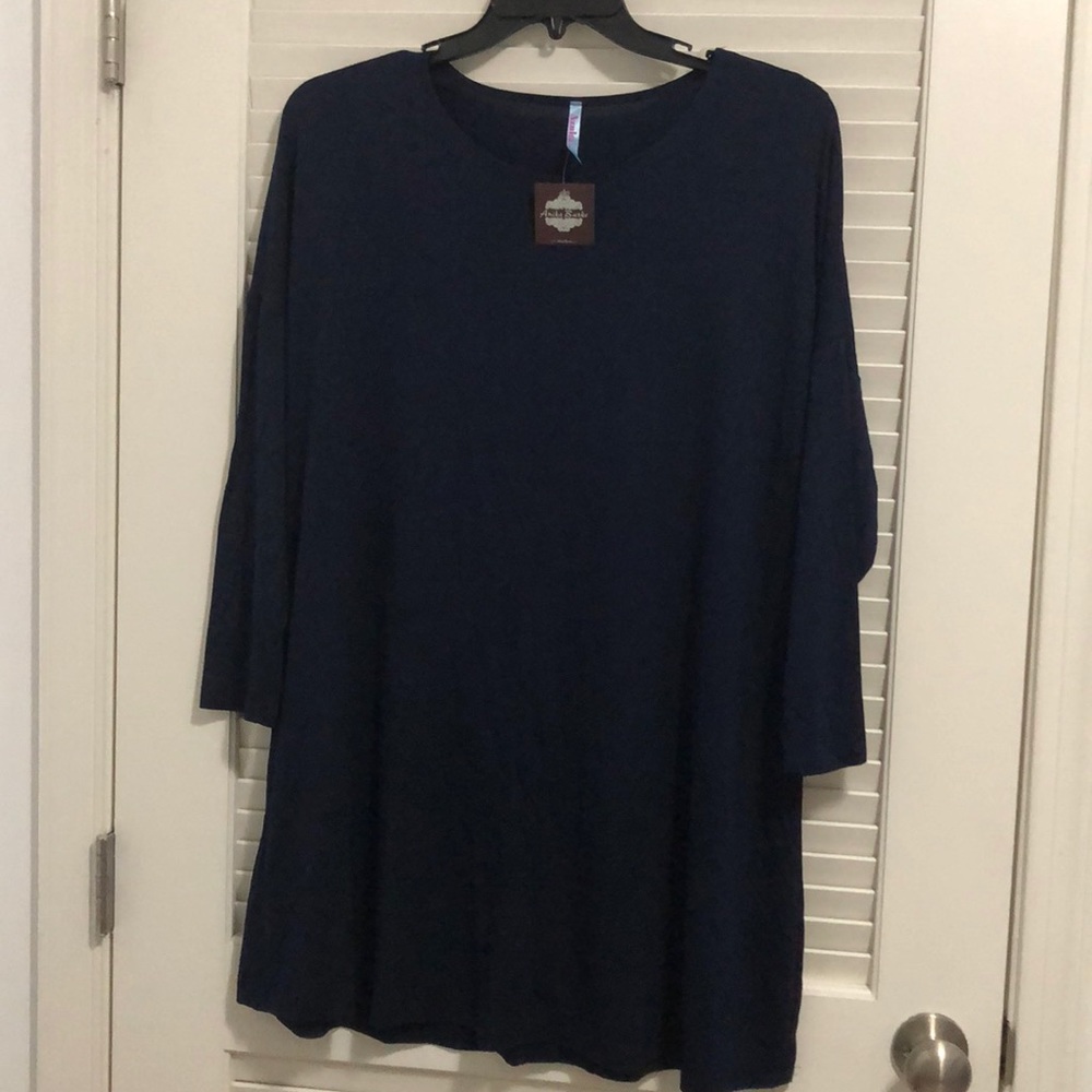 NWT Anika Burke tunic top XL